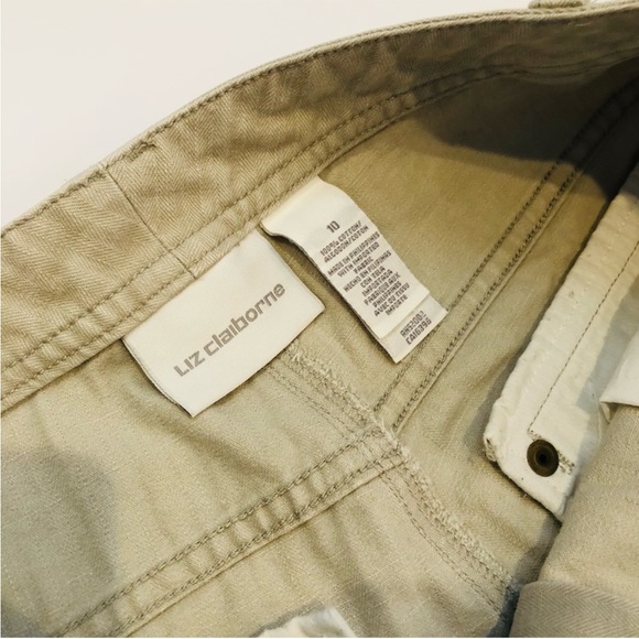 Liz Claiborne Size 10 Cuffed Shorts - Picture 3 of 6